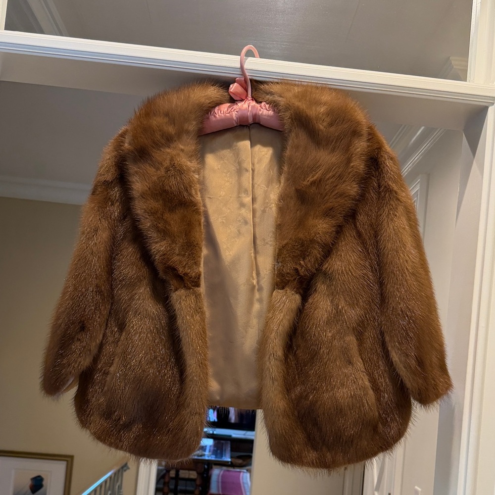 Vintage mink Fur stole
